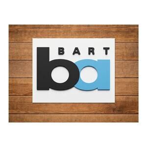 BART Bay Area Rapid Transit Sign California Public Transport Train Rail Railway